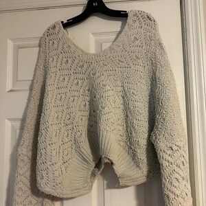 Boho style sweater